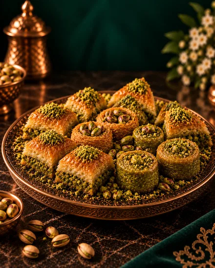 Baklava-Röllchen